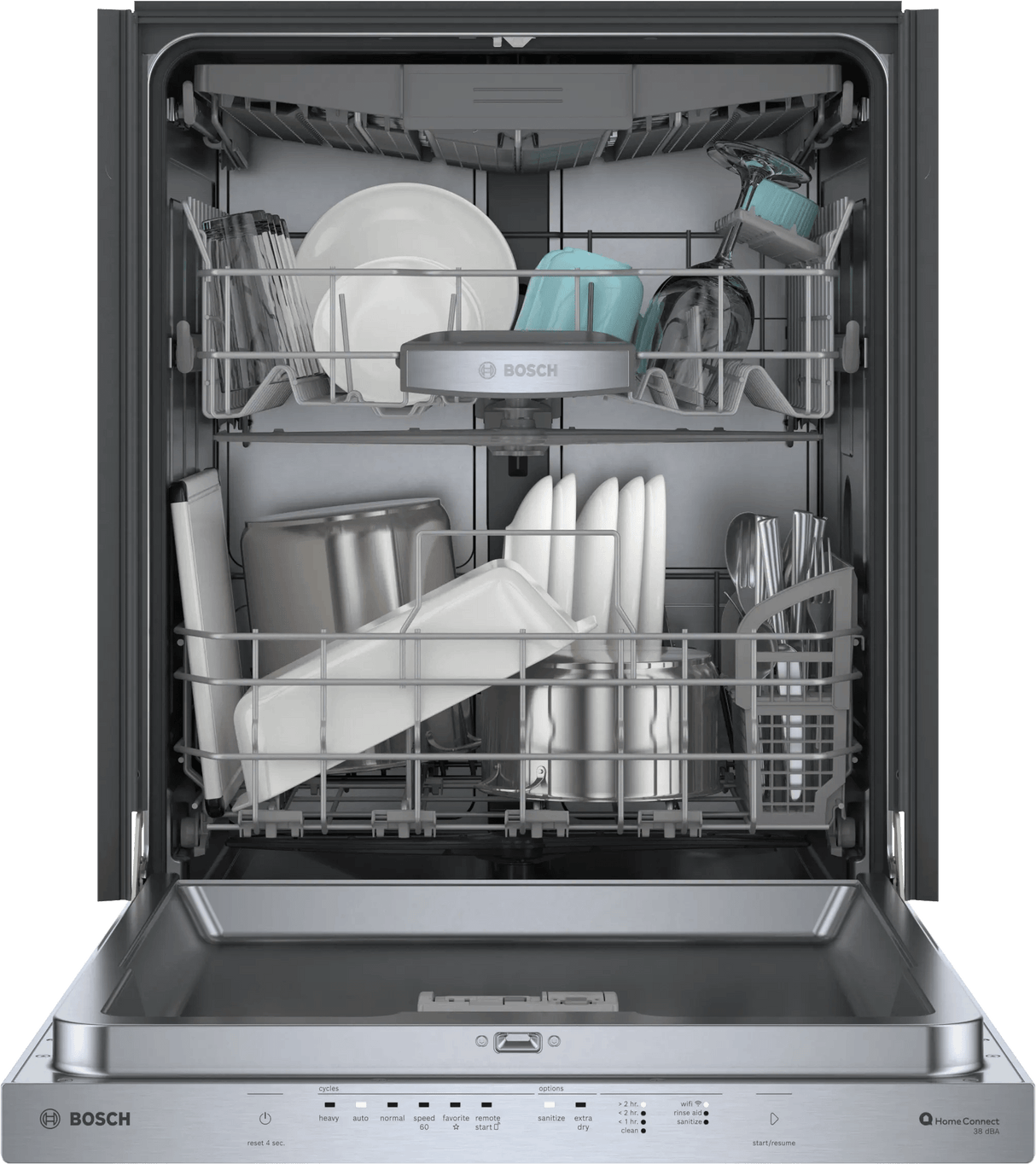 500 Series Dishwasher 24" Stainless Steel Anti-fingerprint