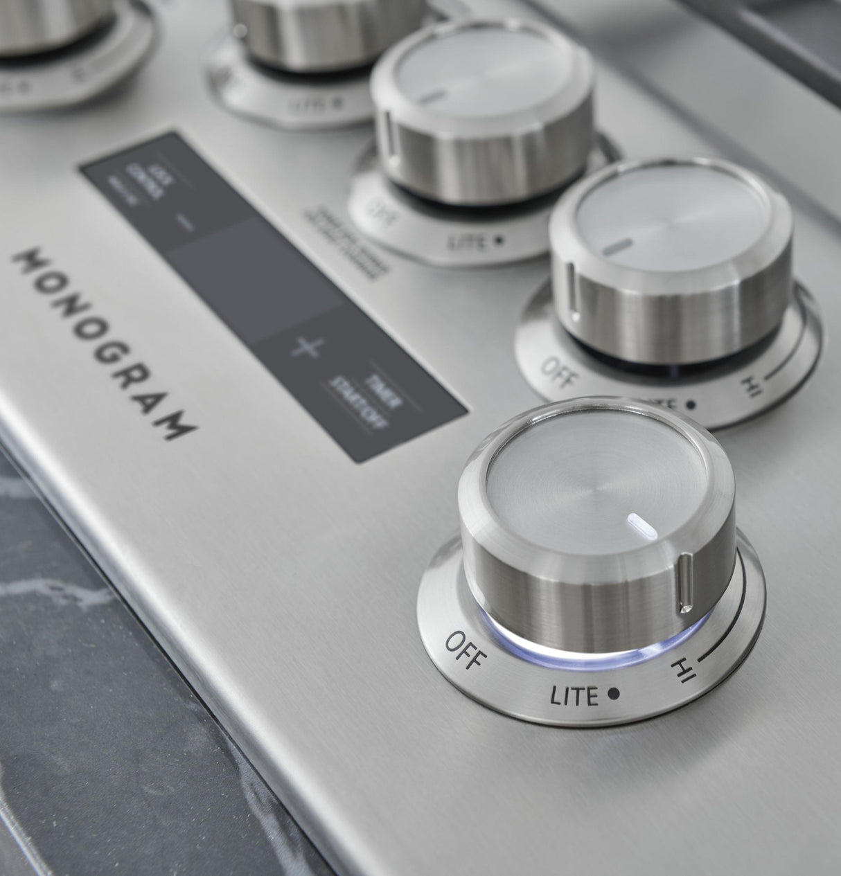 Monogram 36" Deep-Recessed Gas Cooktop