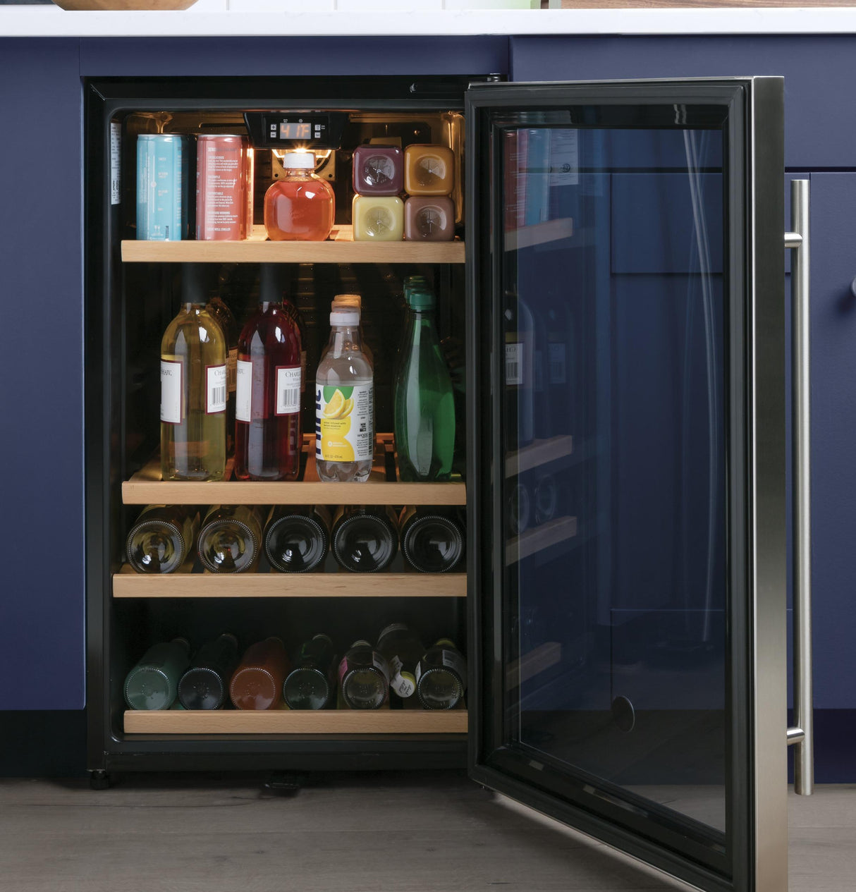 GE® Wine Center and Beverage Center