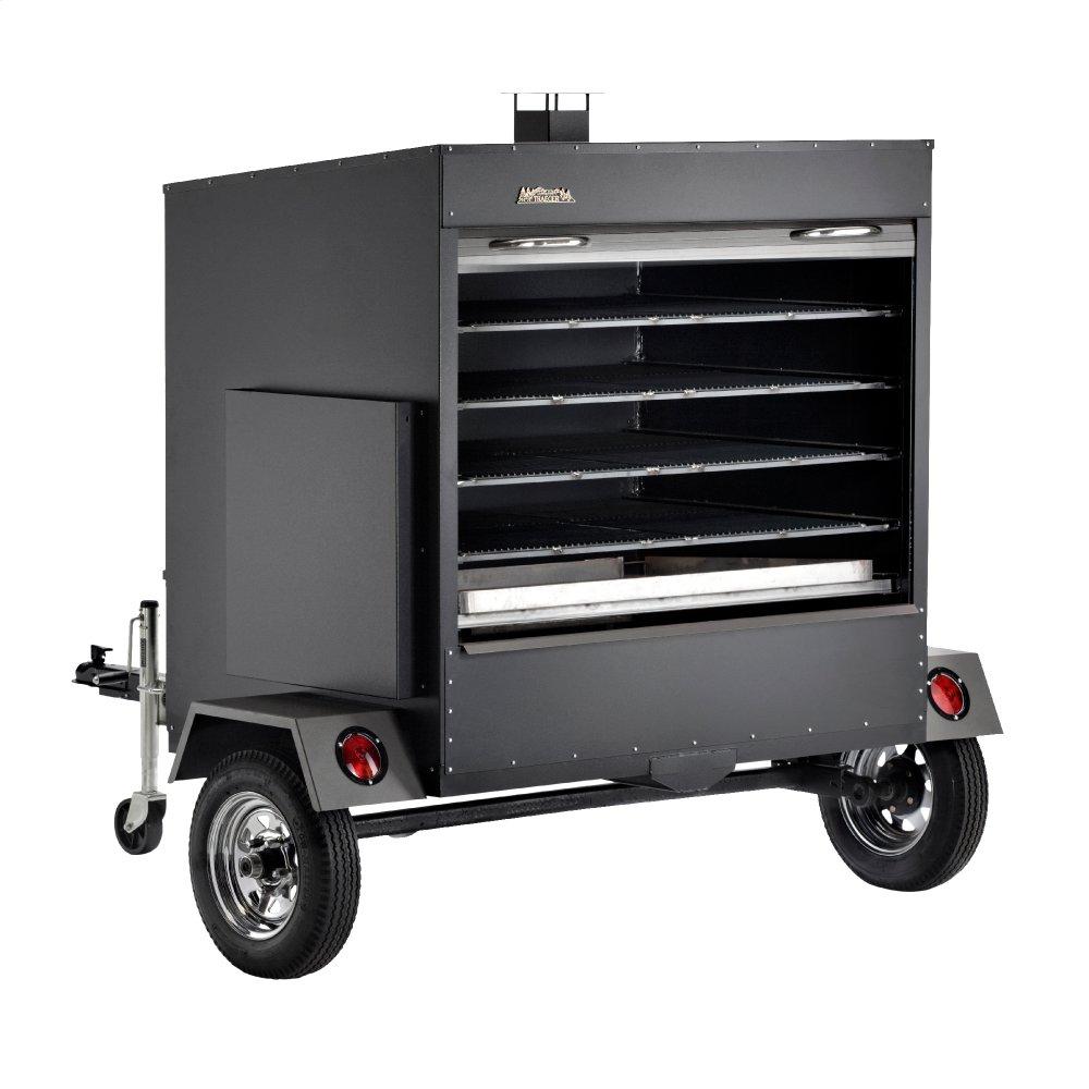 Large Commercial Pellet Grill Trailer