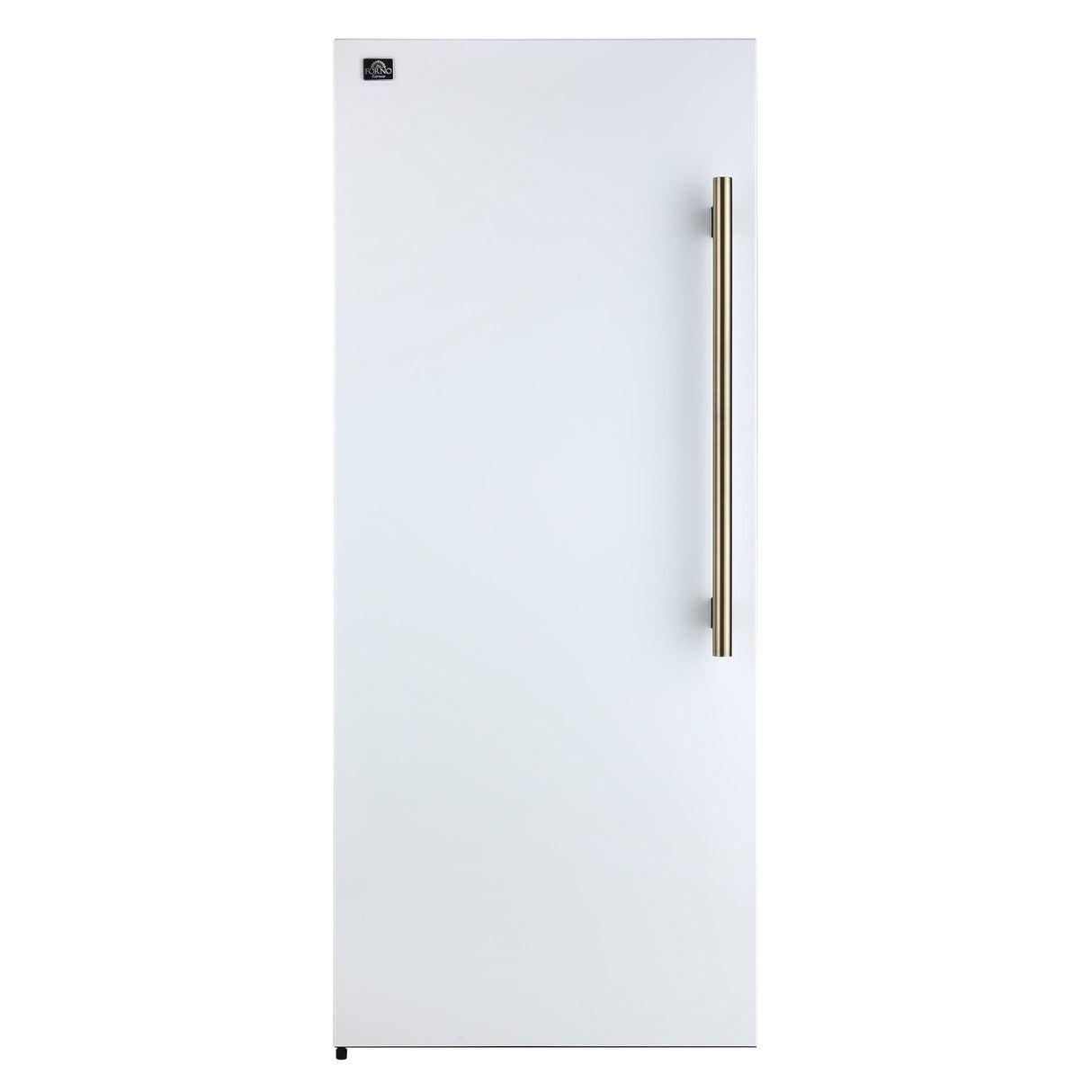Forno Maderno 28" Built-In Convertible Refrigerator in White, 13.6 cu.ft. Left Swing with Decorative Grill - 32" Wide
