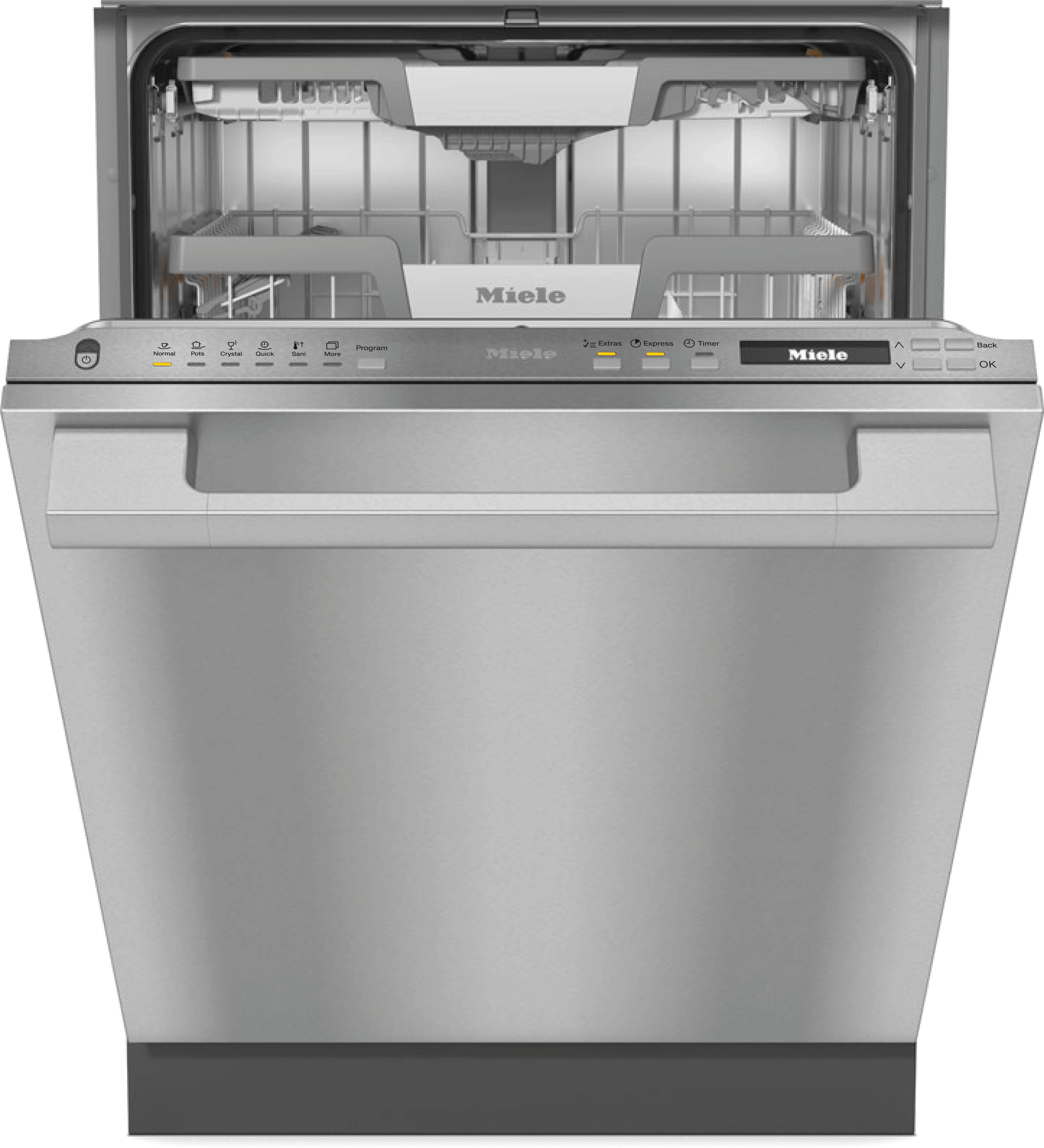 G 7266 SCVi SF Stainless Steel. - Fully-integrated, full-size dishwasher with 3D MultiFlex Tray for maximum convenience.
