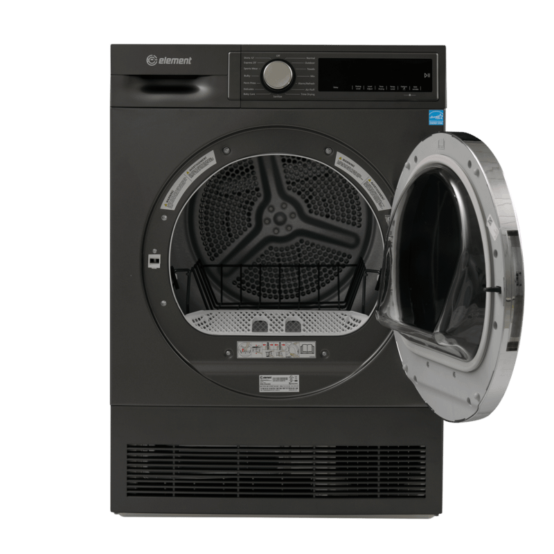 Element 4.0 cu. ft. Front Load Electric Dryer - Gray, ENERGY STAR (ECD4224EGG)