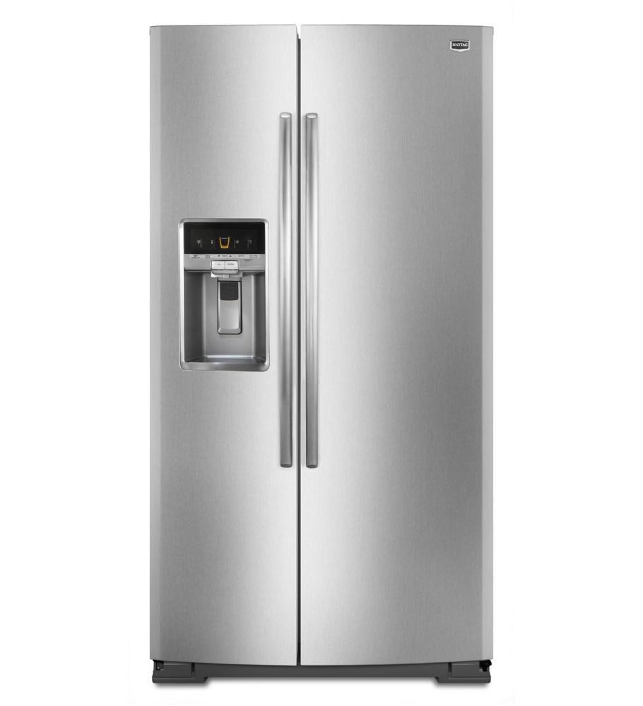 27 cu. ft. Side-by-Side Refrigerator with a 10-year limited parts compressor warranty