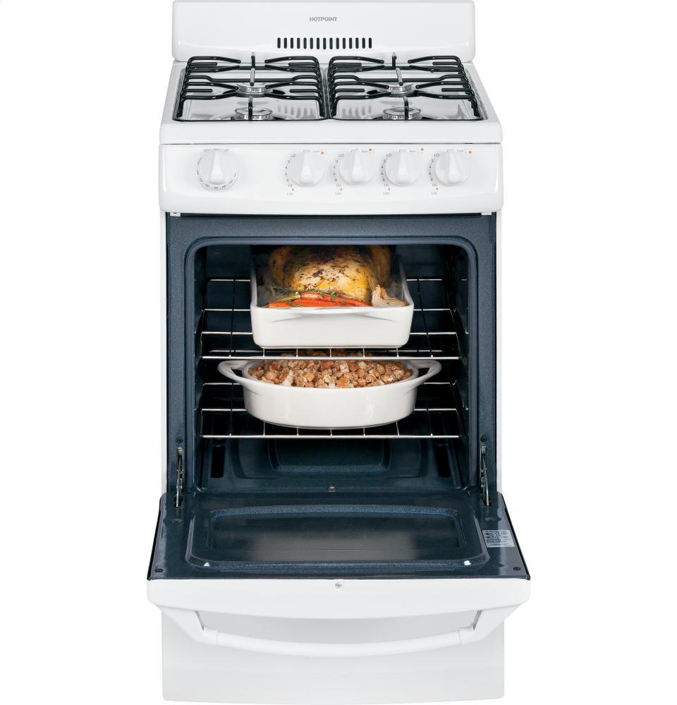 Hotpoint® 20" Free-Standing Gas Range