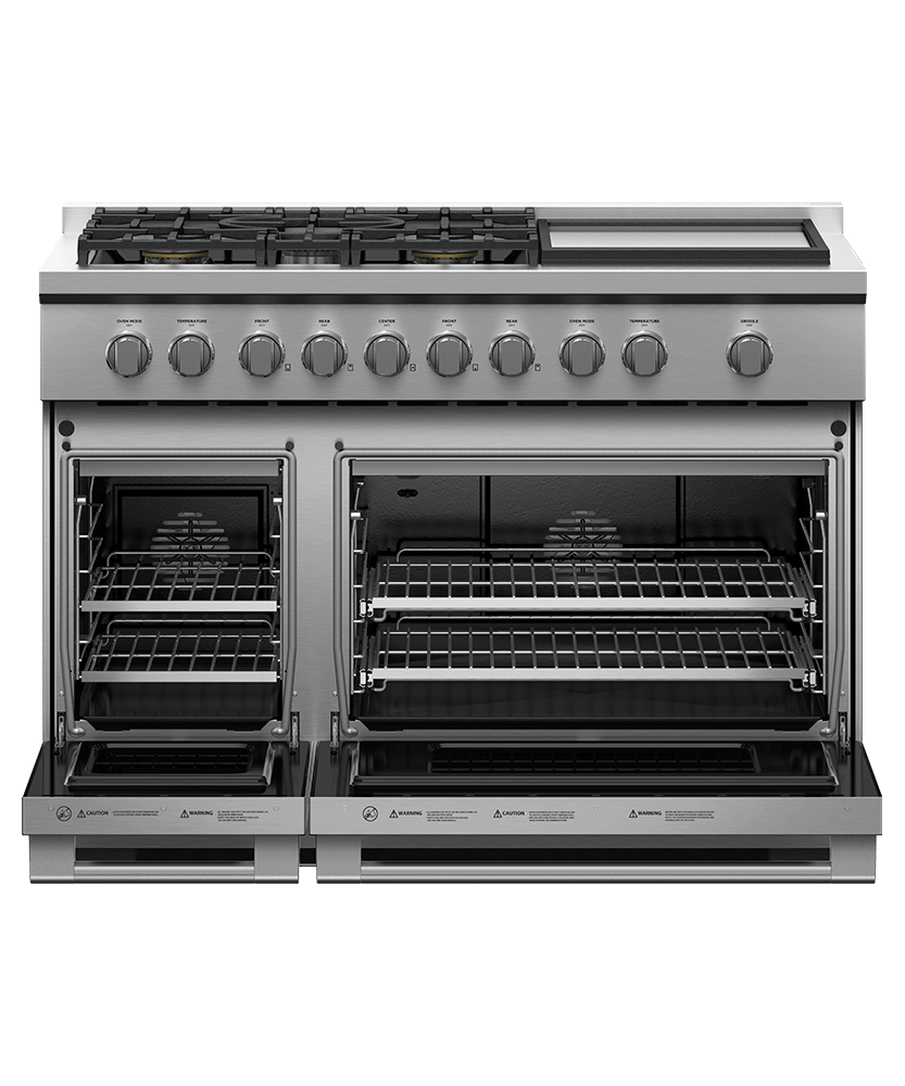 48" Series 7 Professional 5 Burner with Griddle Gas Range