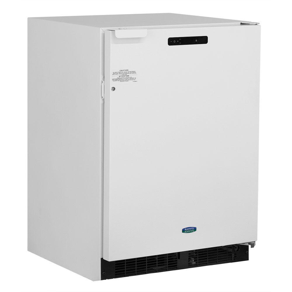 24-In General Purpose Automatic Defrost Refrigerator Freezer with Door Swing - Right