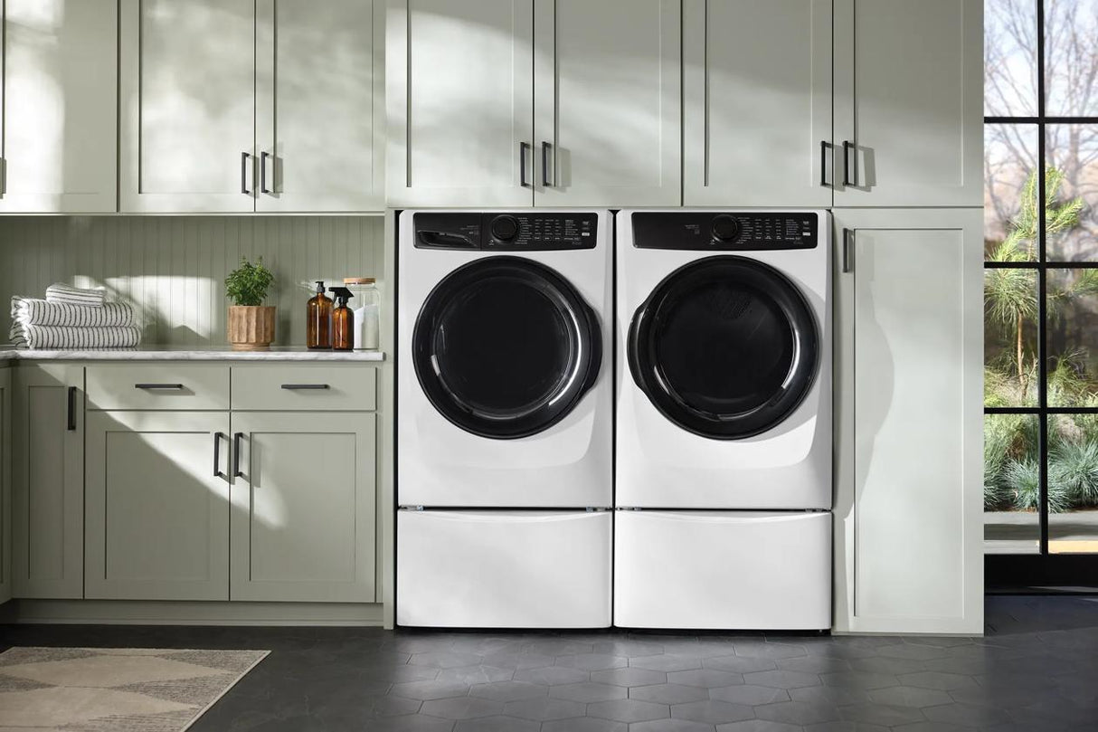 Front Load Perfect Steam™ Electric Dryer with Balanced Dry™ and Instant Refresh - 8.0 Cu. Ft.