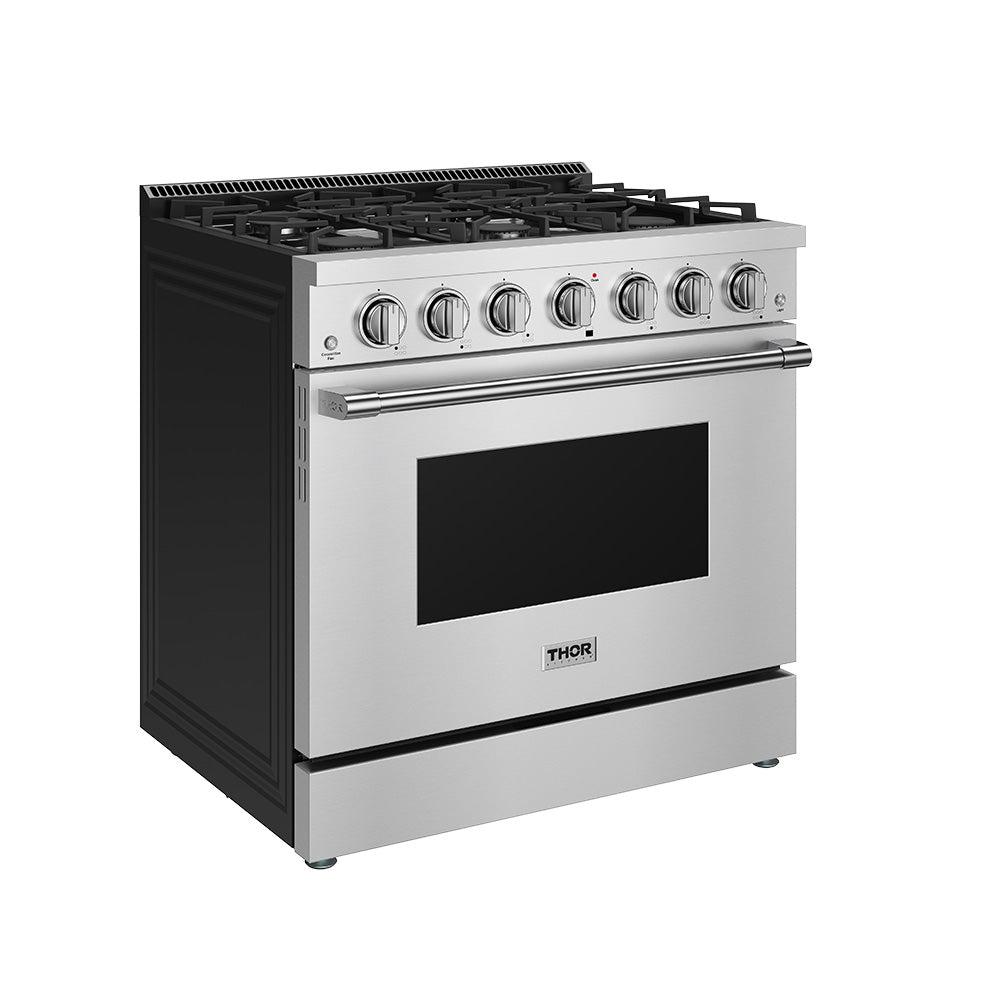 36 Inch S Series Professional Freestanding Gas Range