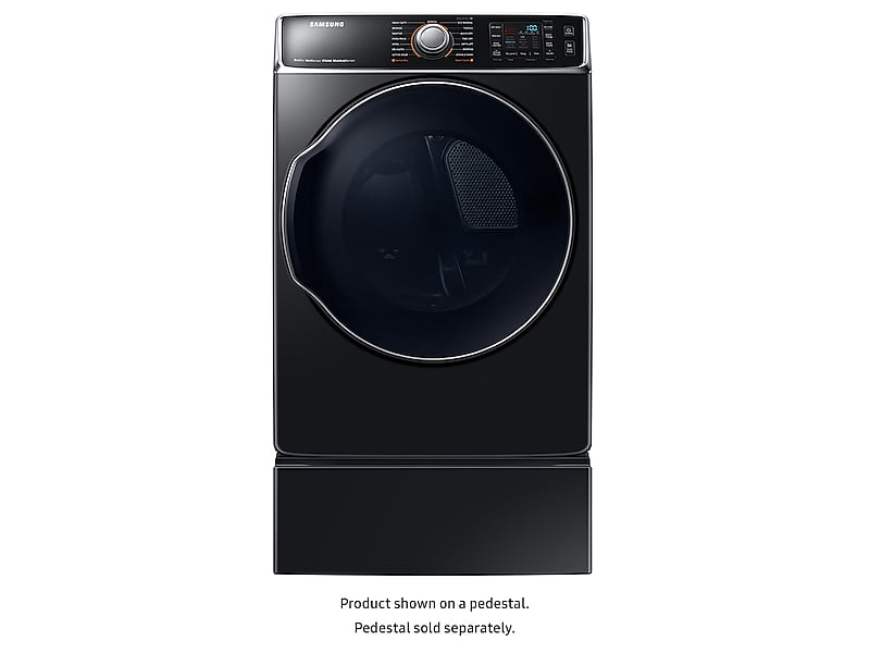 9.5 cu. ft. Electric Dryer in Black Stainless Steel