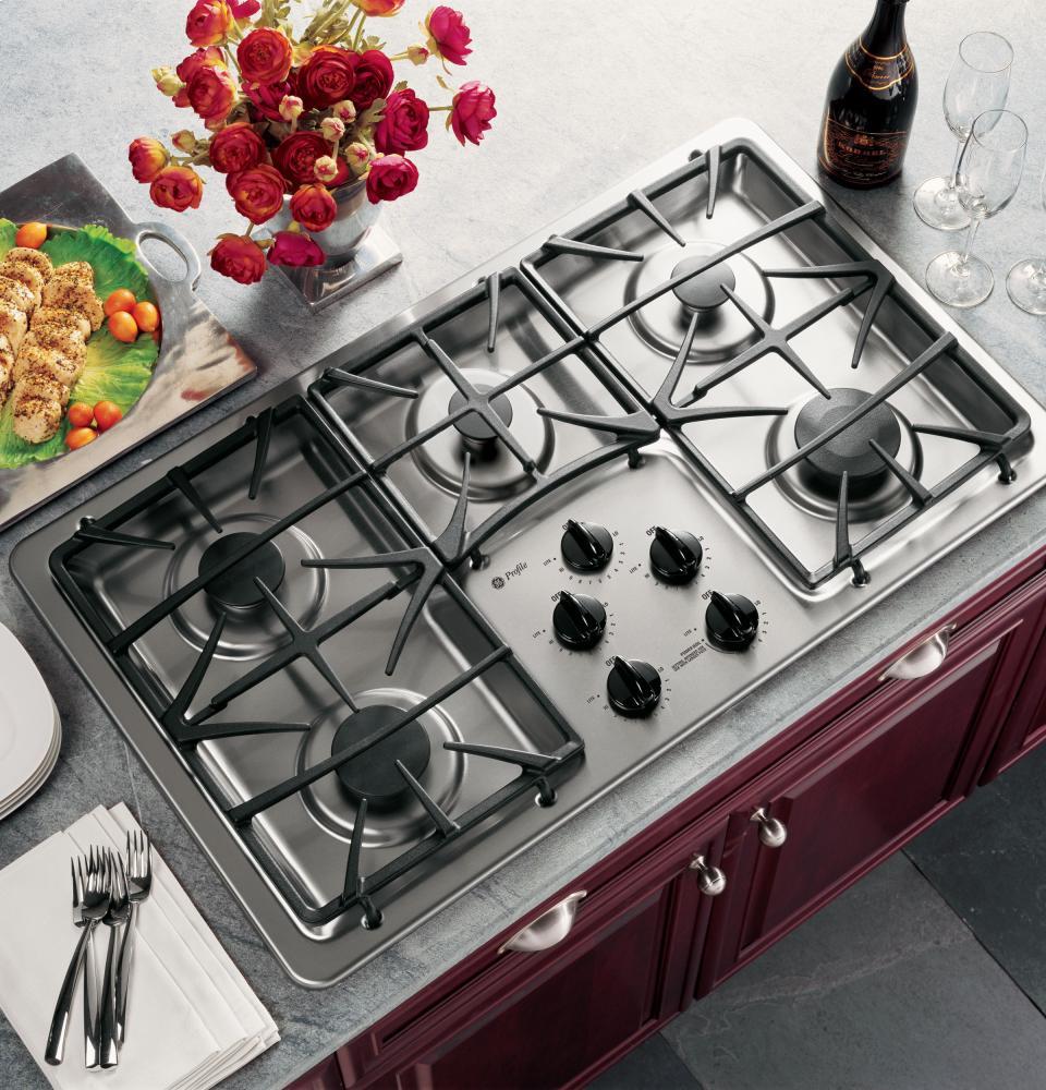 GE Profile 36" Built-In Gas Cooktop