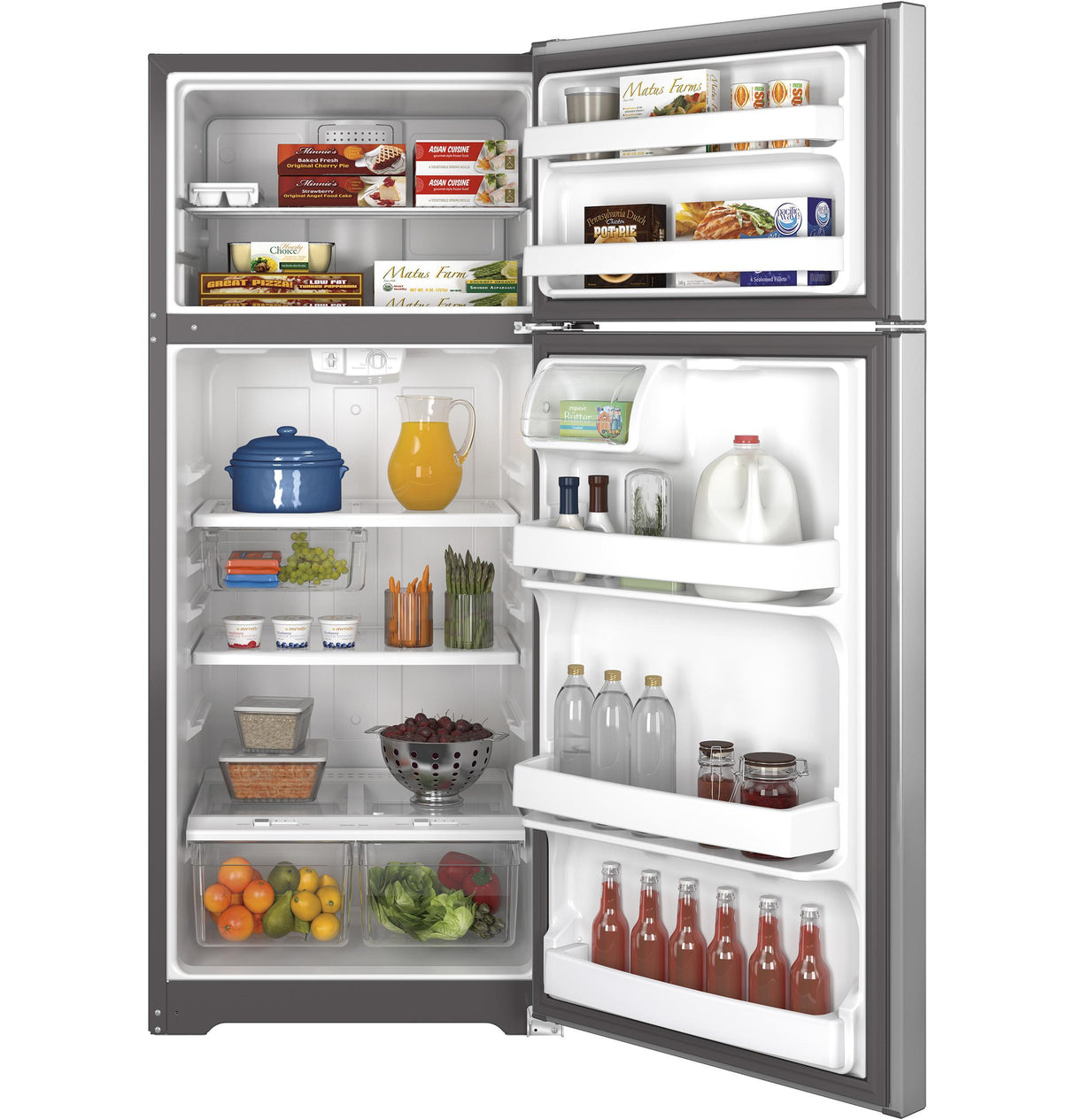 GE® 17.5 Cu. Ft. Top-Freezer Refrigerator