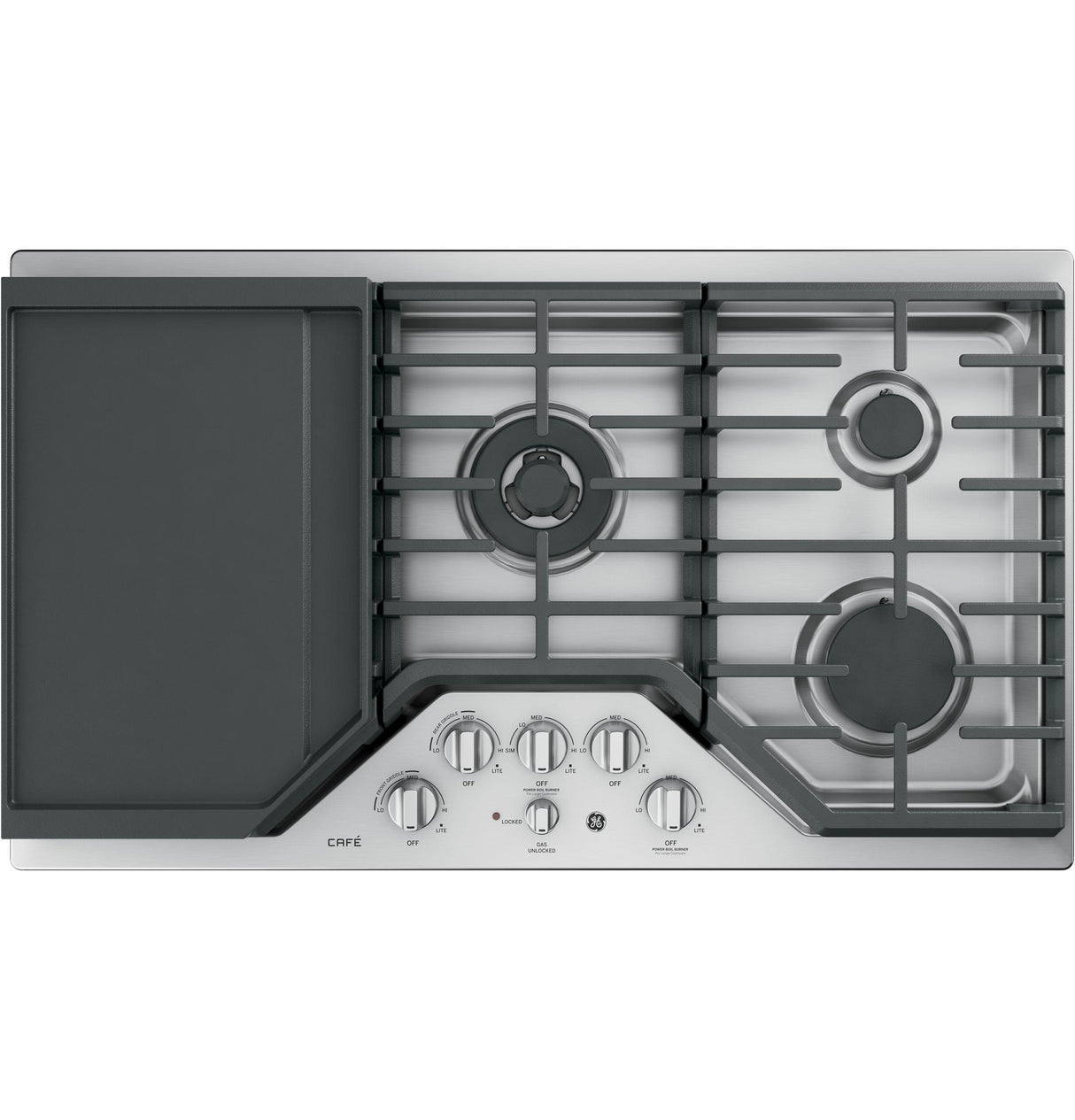GE Cafe™ Series 36" Built-In Gas Cooktop