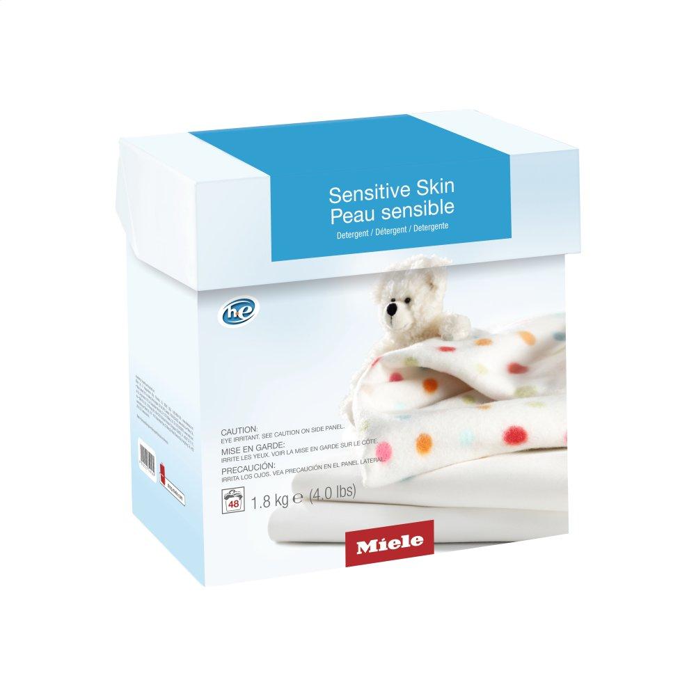 Powder det. for sensitive skin 4 lb - For optimum results on white textiles and dye-fast colors.