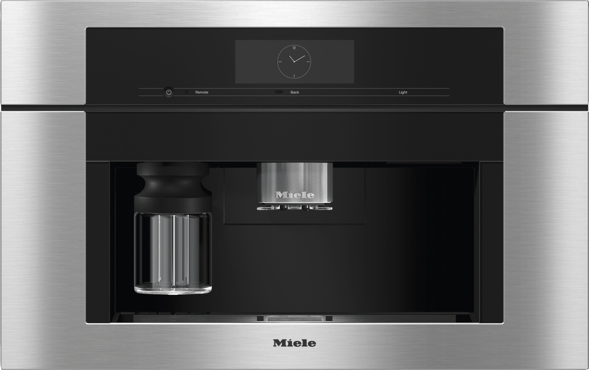 CVA 7775 Clean Touch Steel - Built-in coffee machine with DirectWater Perfectly combinable design with CoffeeSelect + AutoDescale for highest demands.