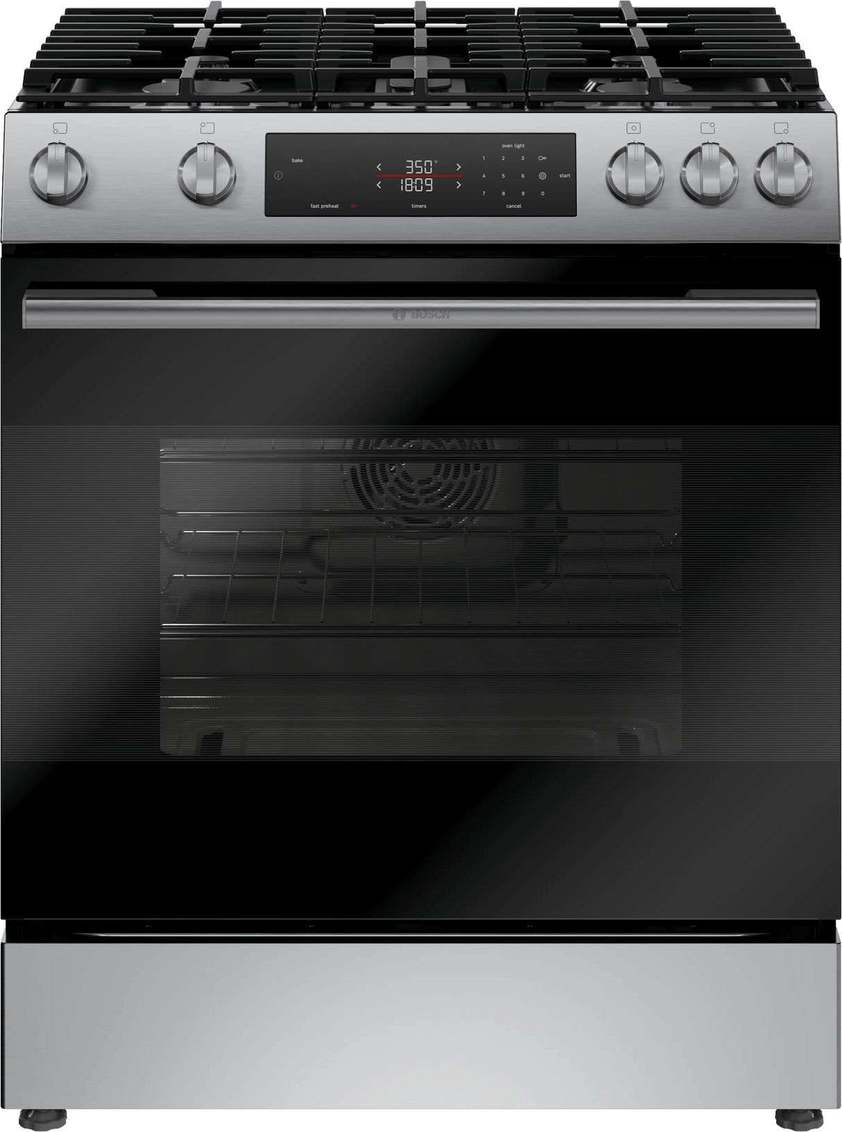 100 Series Freestanding Gas Range Stainless Steel