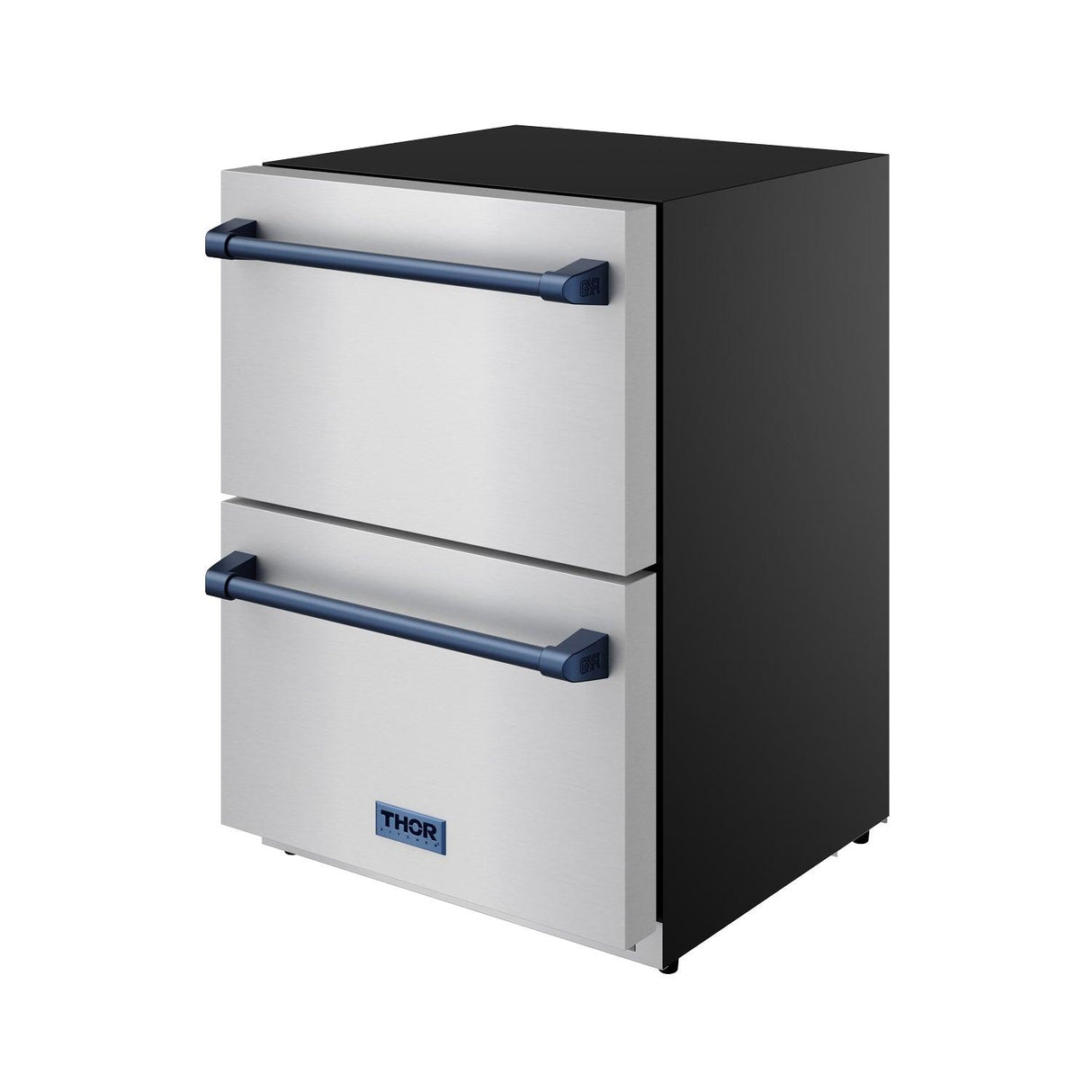24 Inch Undercounter Built-in / Freestanding Drawer Freezer - Stainless Steel/blue Gordon Ramsay Series