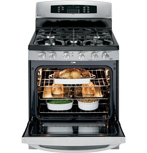 GE Profile™ Series 30" Dual-Fuel Free-Standing Range with Baking Drawer