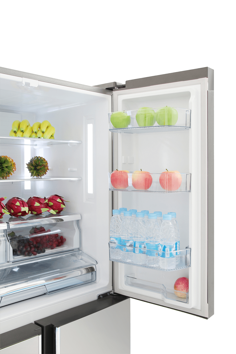 36 Inch Professional French Door Refrigerator In Stainless Steel, Counter Depth