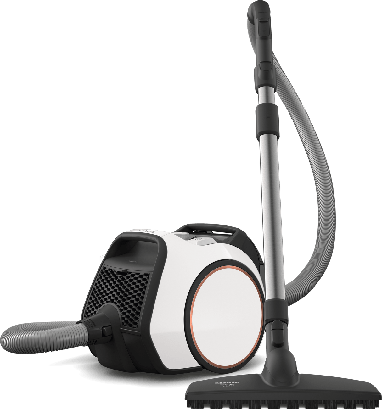 Boost CX1 Parquet Lotus white - Bagless canister vacuum cleaners for superior care of sensitive floors, in a compact design.