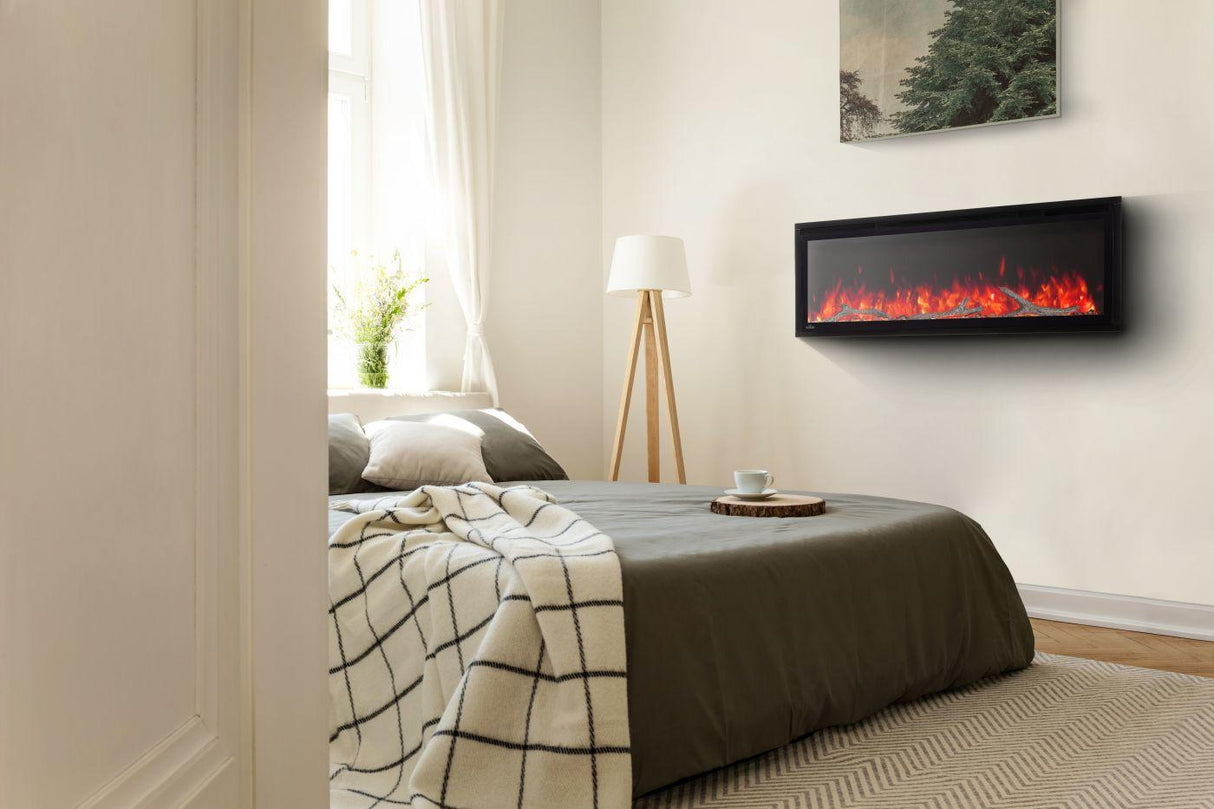 Entice? 42 Wall-Hanging Electric Fireplace