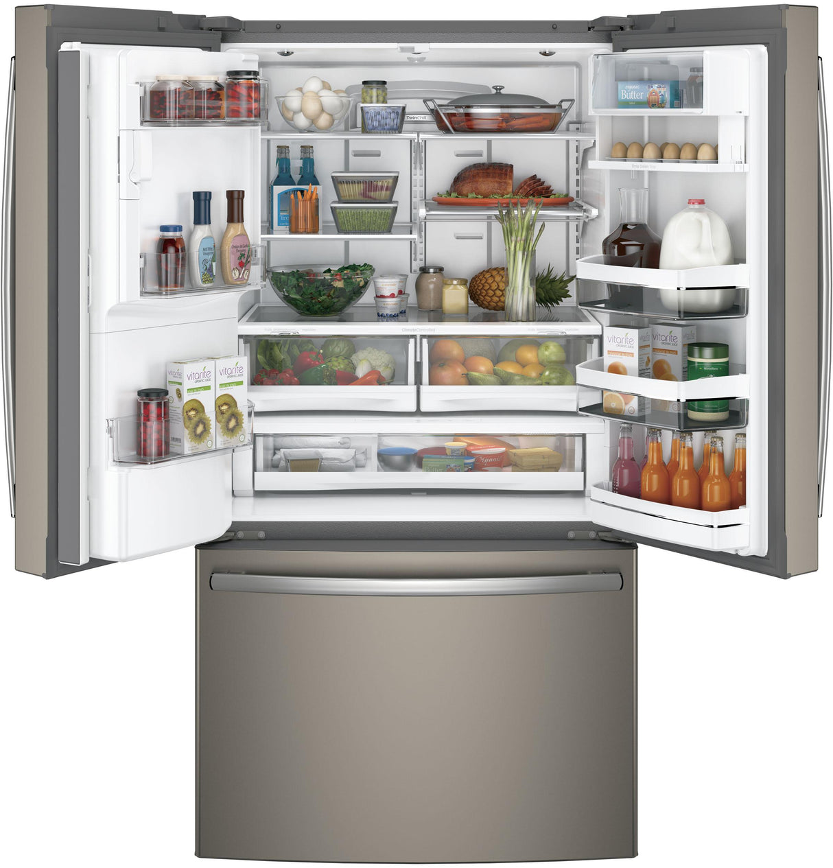 GE Profile™ Series ENERGY STAR® 27.8 Cu. Ft. French-Door Refrigerator with Keurig® K-Cup® Brewing System