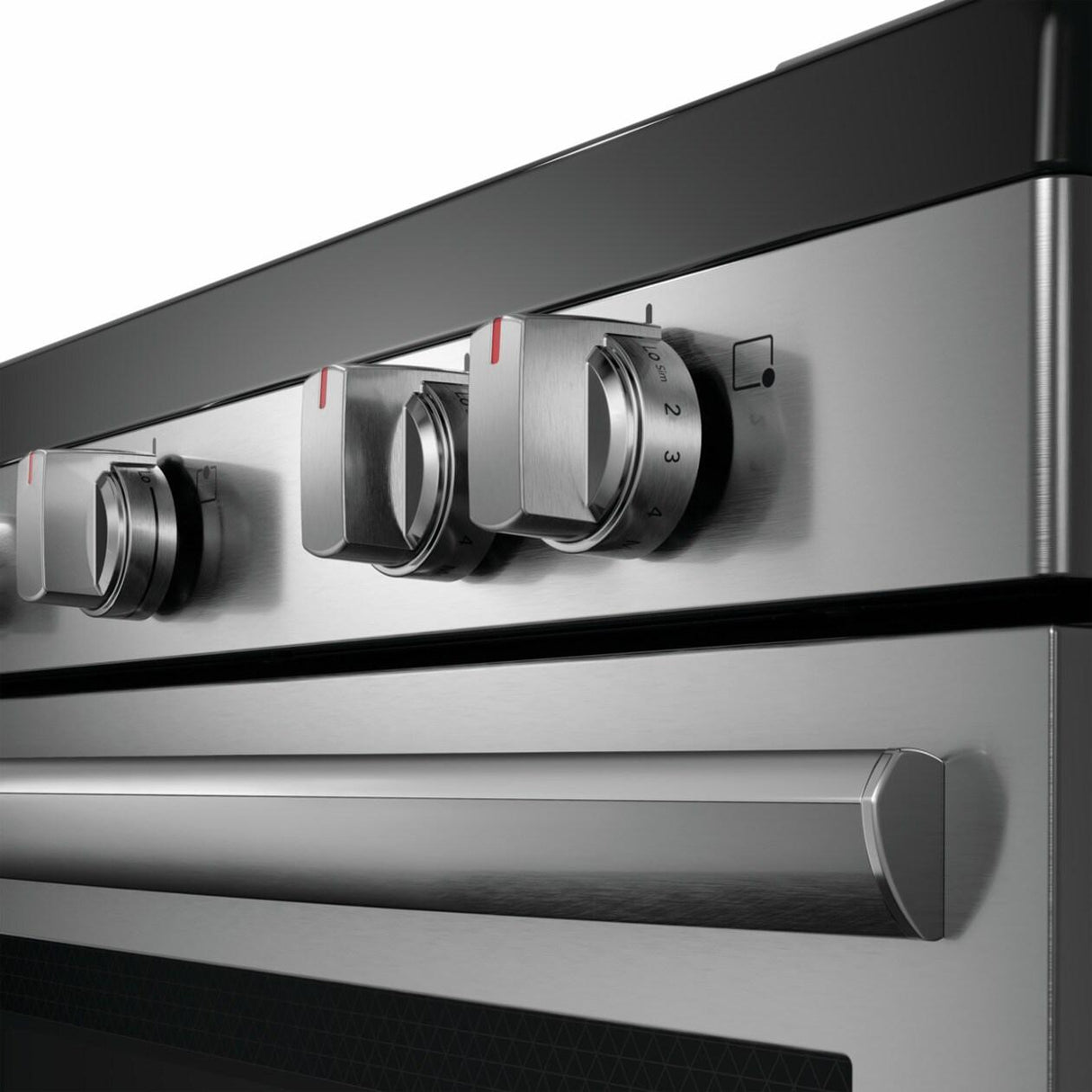 30" Rear Control Electric Range with Total Convection
