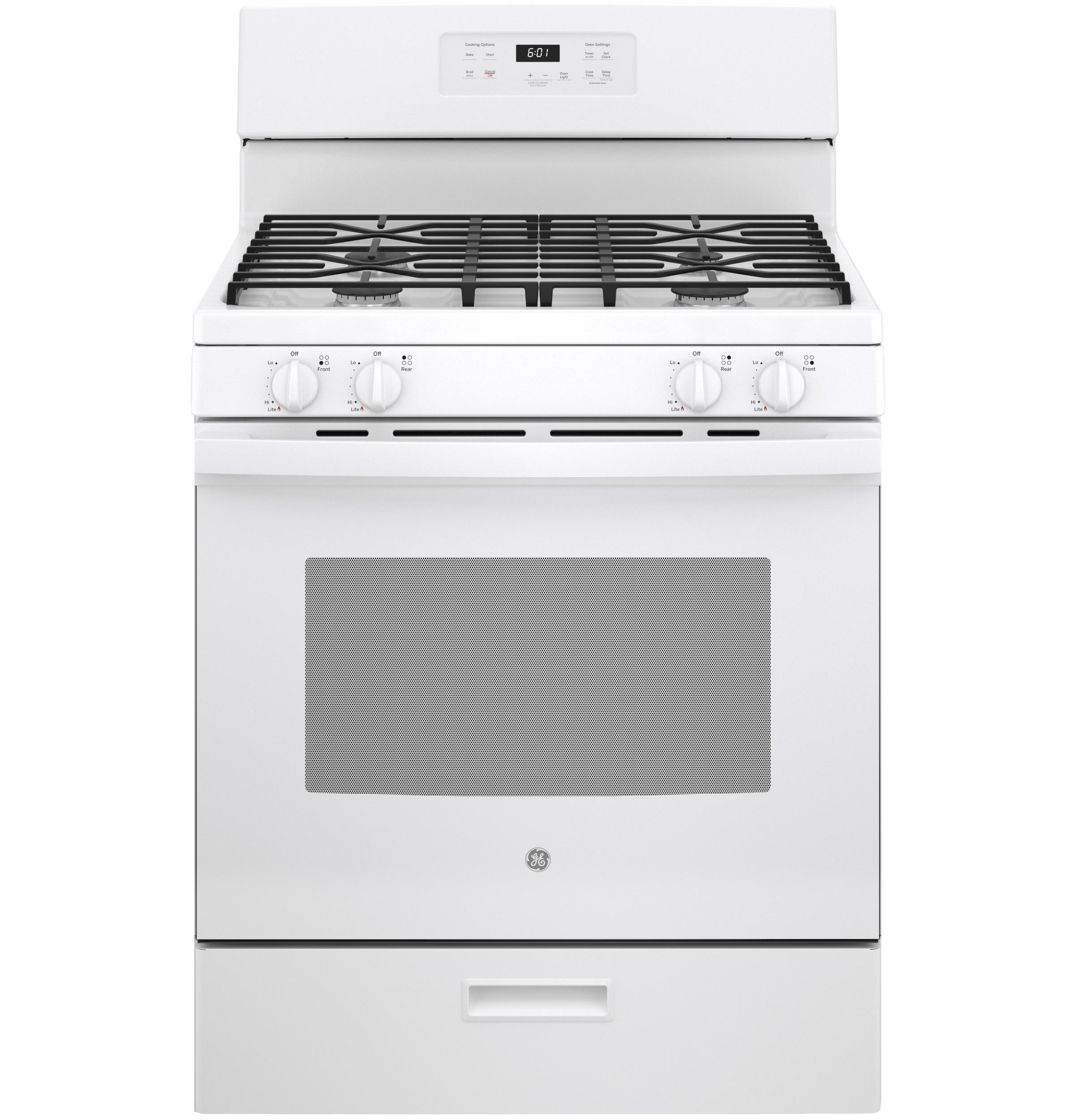 GE® 30" Free-Standing Gas Range