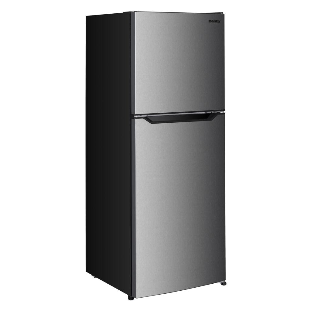 Danby 7.0 cu. ft. Frost Free Top Mount Freezer in Stainless Steel Look