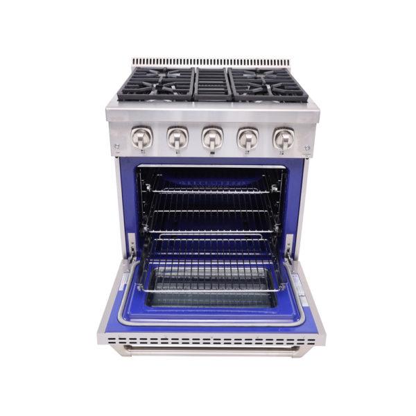 30 Inch Professional Dual Fuel Range In Stainless Steel