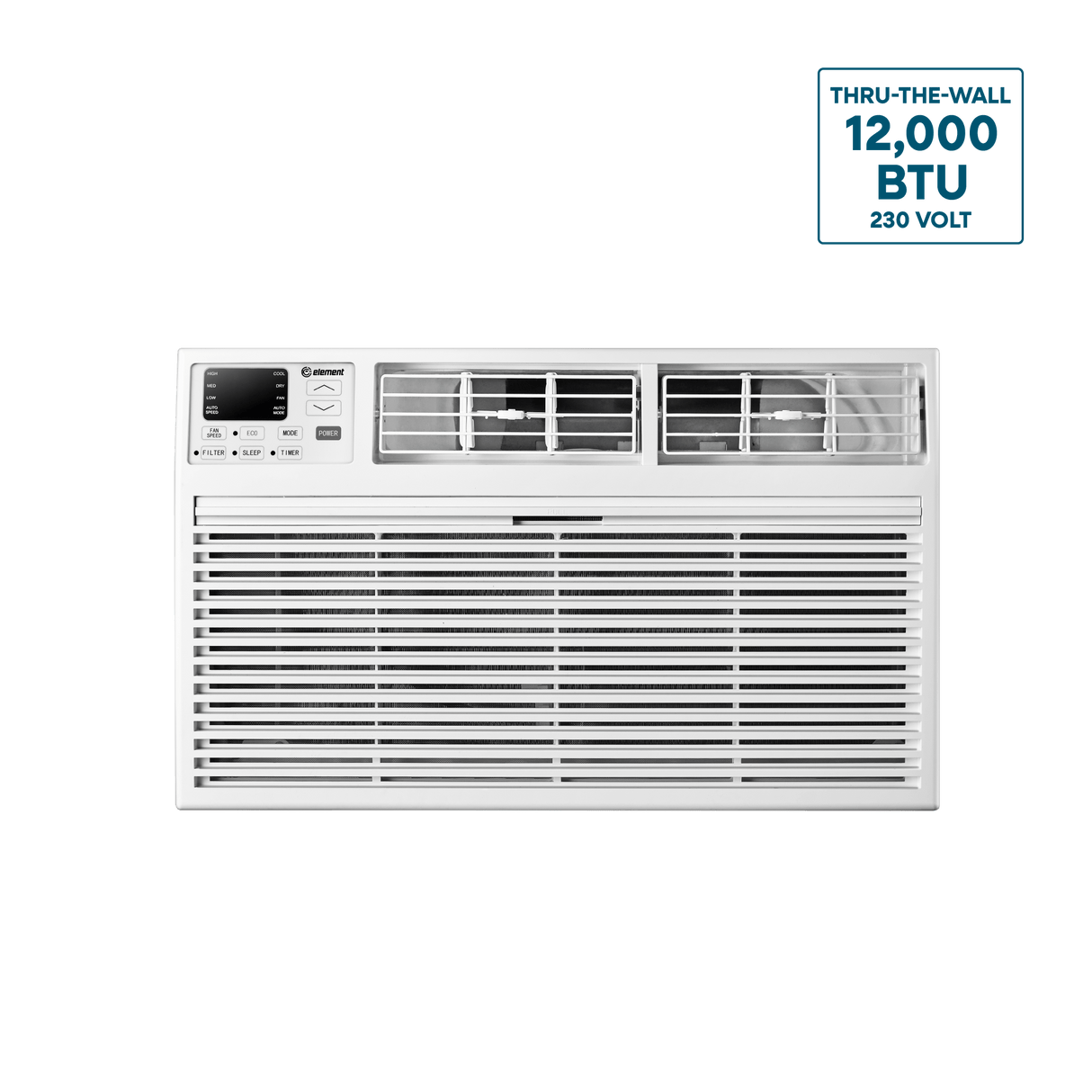 Element Through-the-Wall 12,000 BTU, 230V Air Conditioner - White (ETTW12EV)