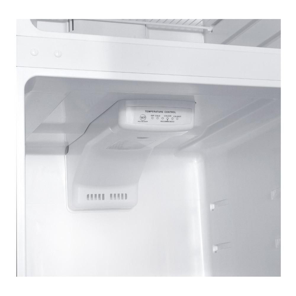 Verona VEFTF2817RWH 28 inch Top Freezer Refrigerator with 17.6 cu. ft. Total Capacity, Reversible Doors, Recessed Handle, Energy Star (White)