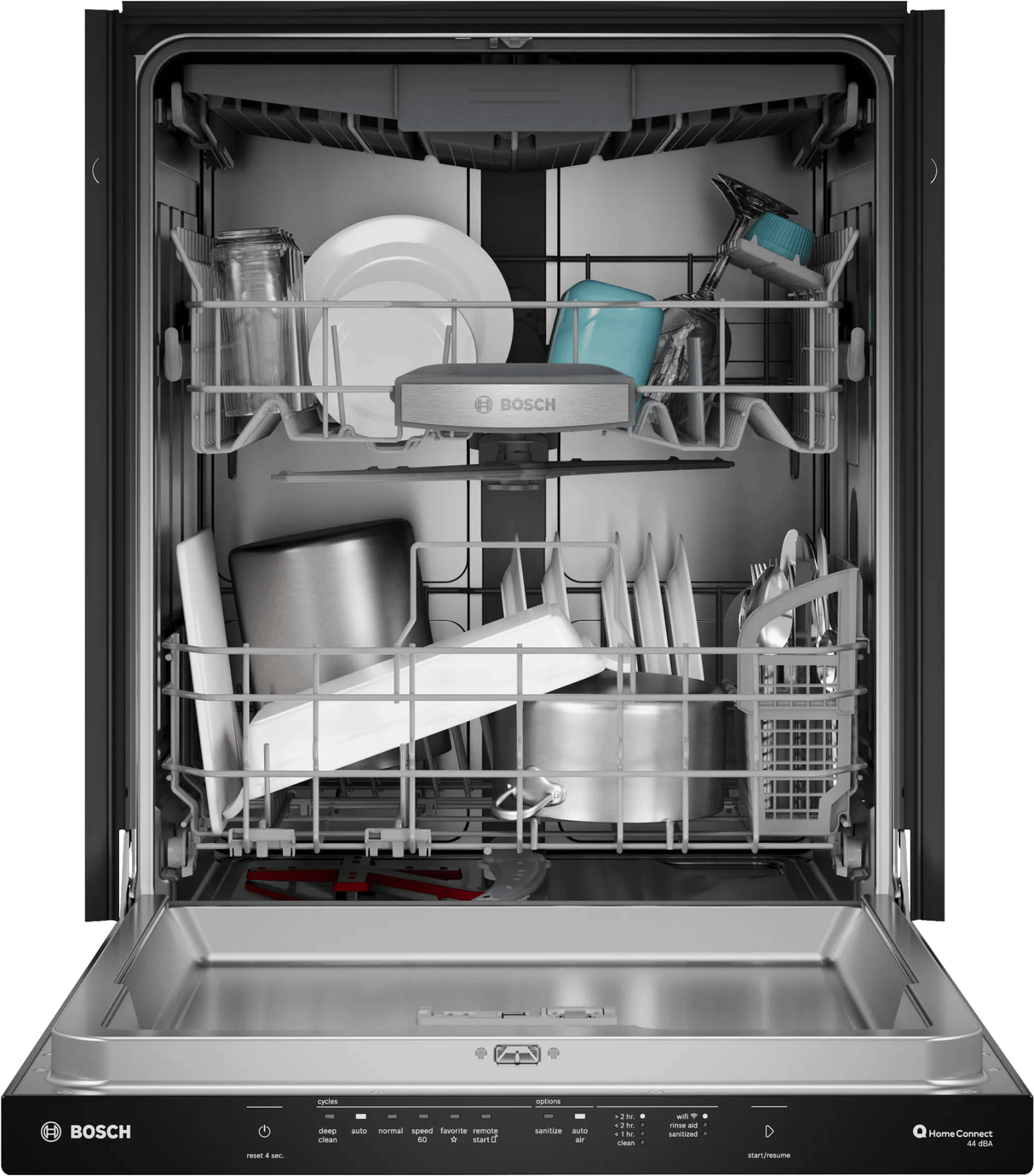 500 Series, built-under dishwasher, 24'', Black