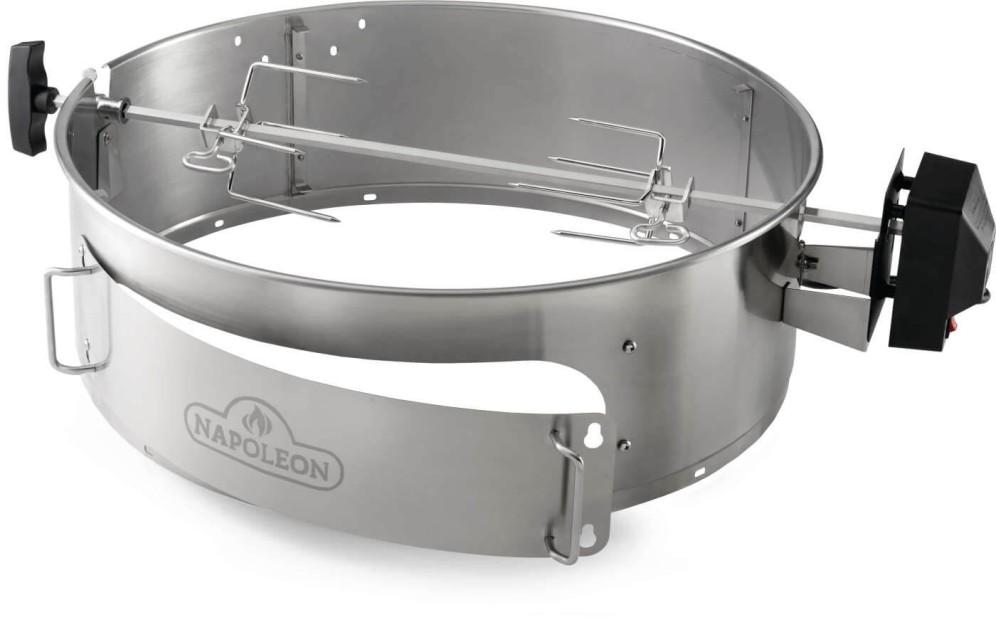 Heavy Duty Rotisserie for charcoal kettle BBQ 57cm