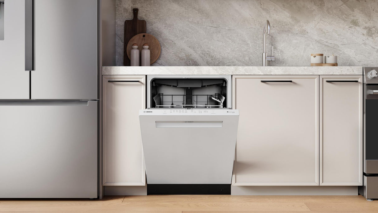 300 Series, built-under dishwasher, 24'', White