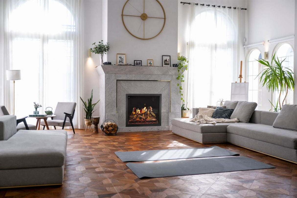 Elevation? X 36 Electric Fireplace with LCD Enhancement