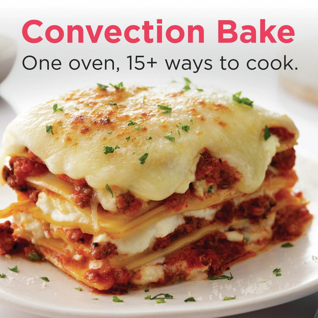 30" Rear Control Gas Range with Total Convection