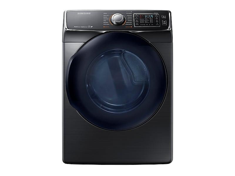 7.5 cu. ft. Gas Dryer in Black Stainless Steel