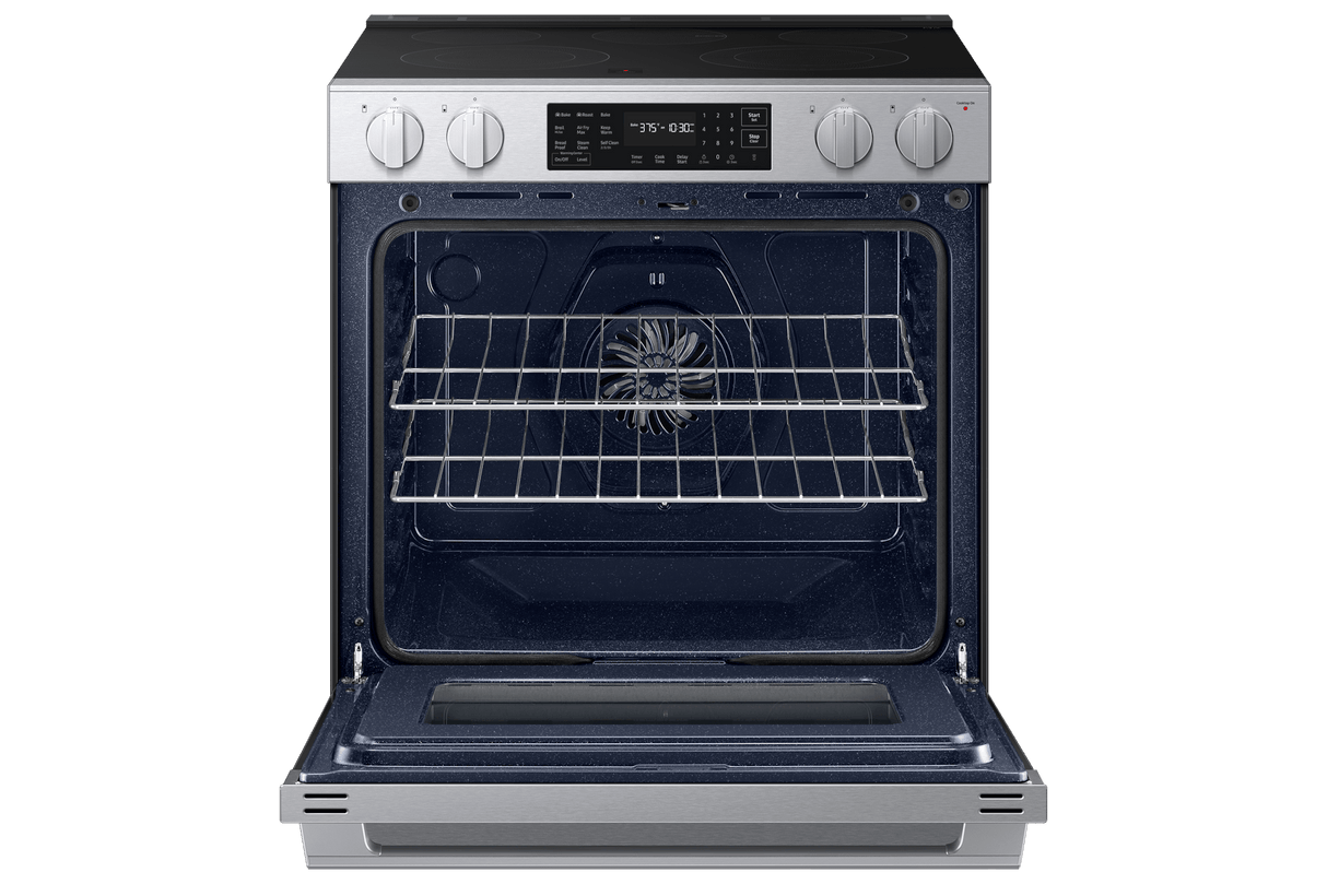 Bespoke Smart Slide-in Electric Range Pro Style Design Air Fry Max Precision Knobs