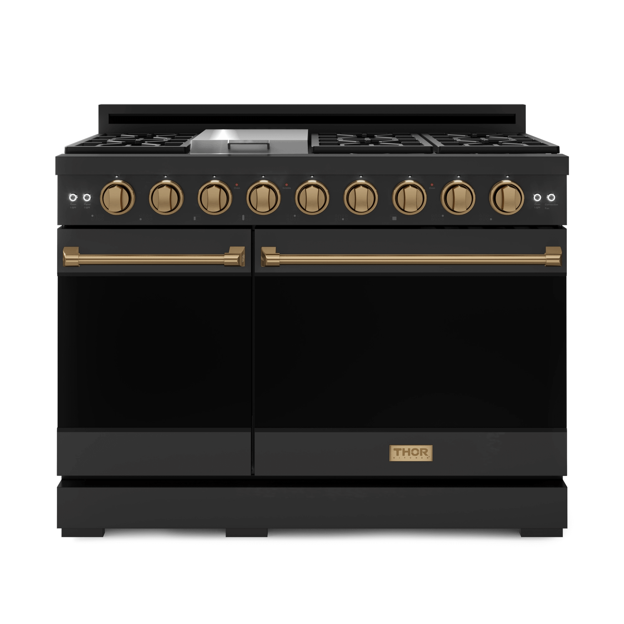 48 Inch Professional Lp Range With Pro-style Knobs In Black/bronze Gordon Ramsay Series
