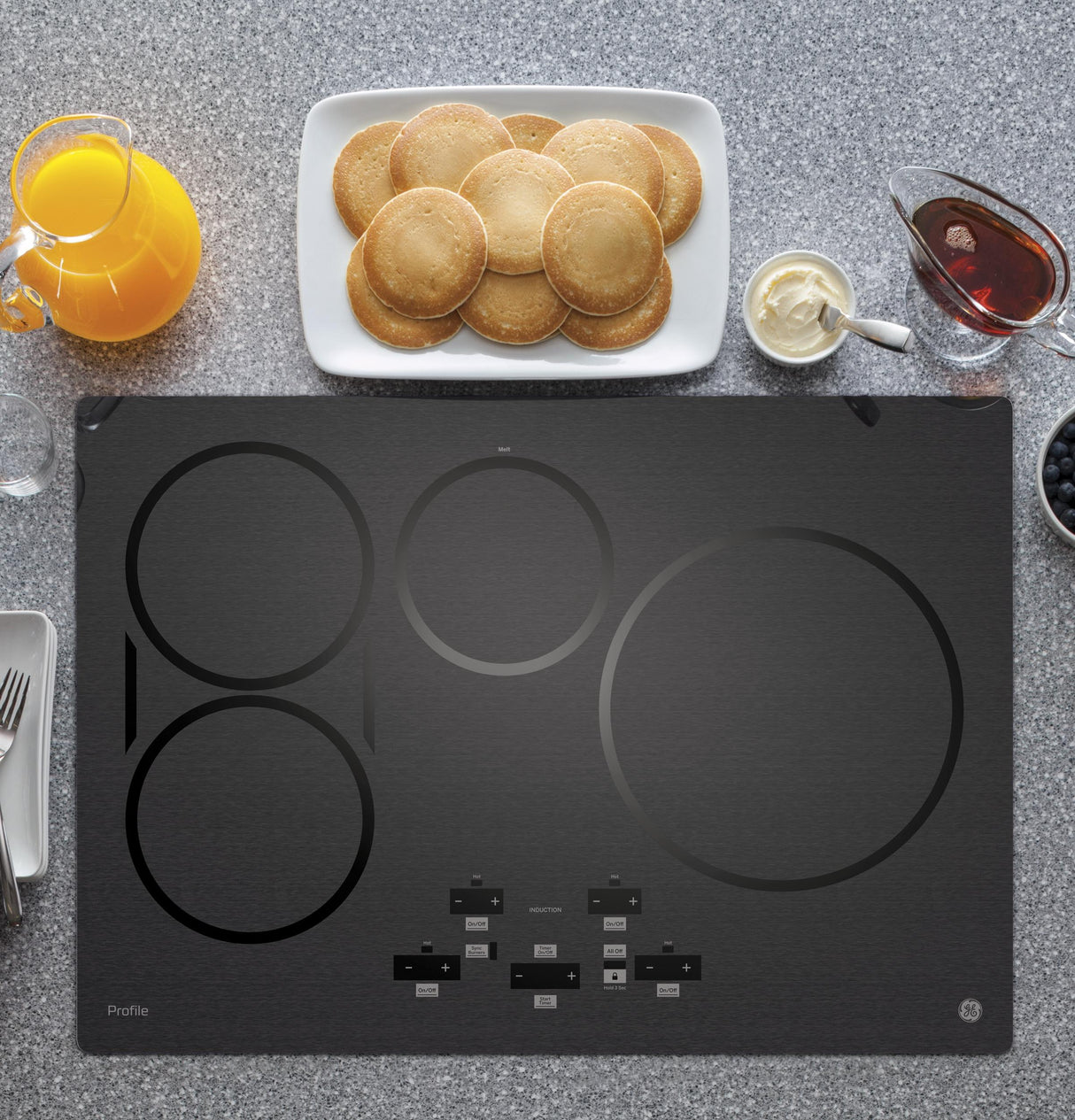 GE Profile™ 30" Built-In Touch Control Induction Cooktop