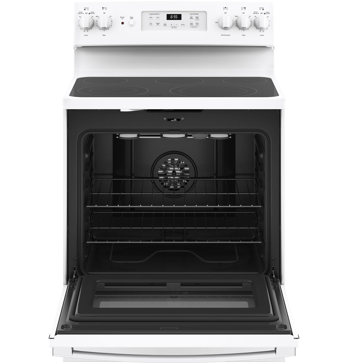 GE® 30" Free-Standing Electric Convection Range