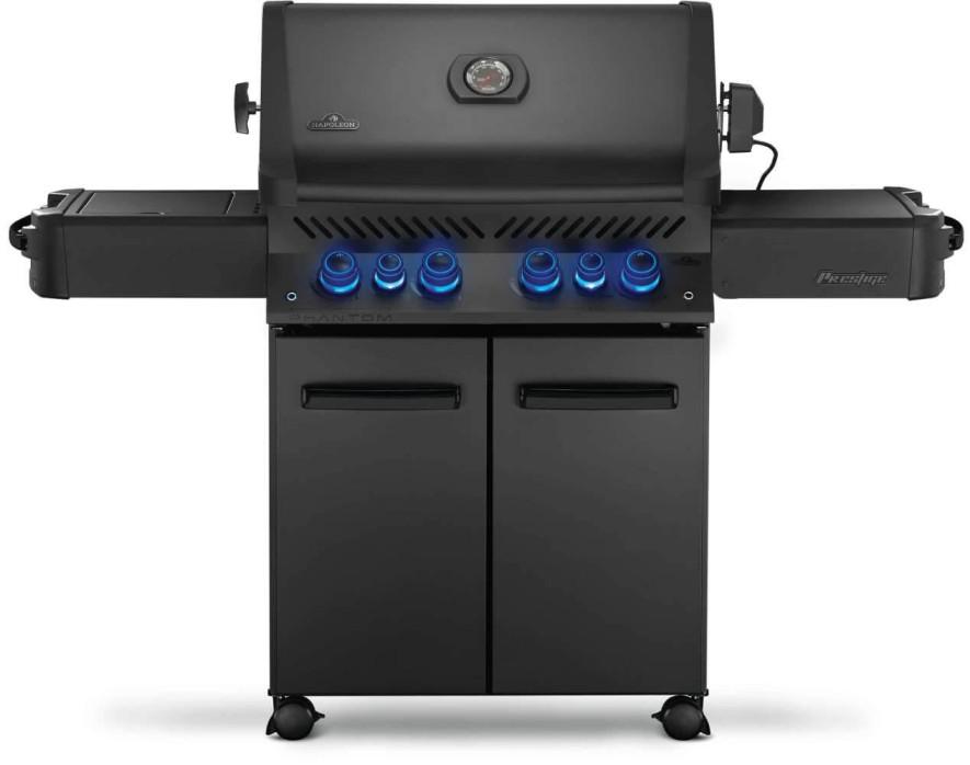 Phantom Prestige 500 RSIB with Infrared Side and Rear Burners , Propane, Matte/Matt Black