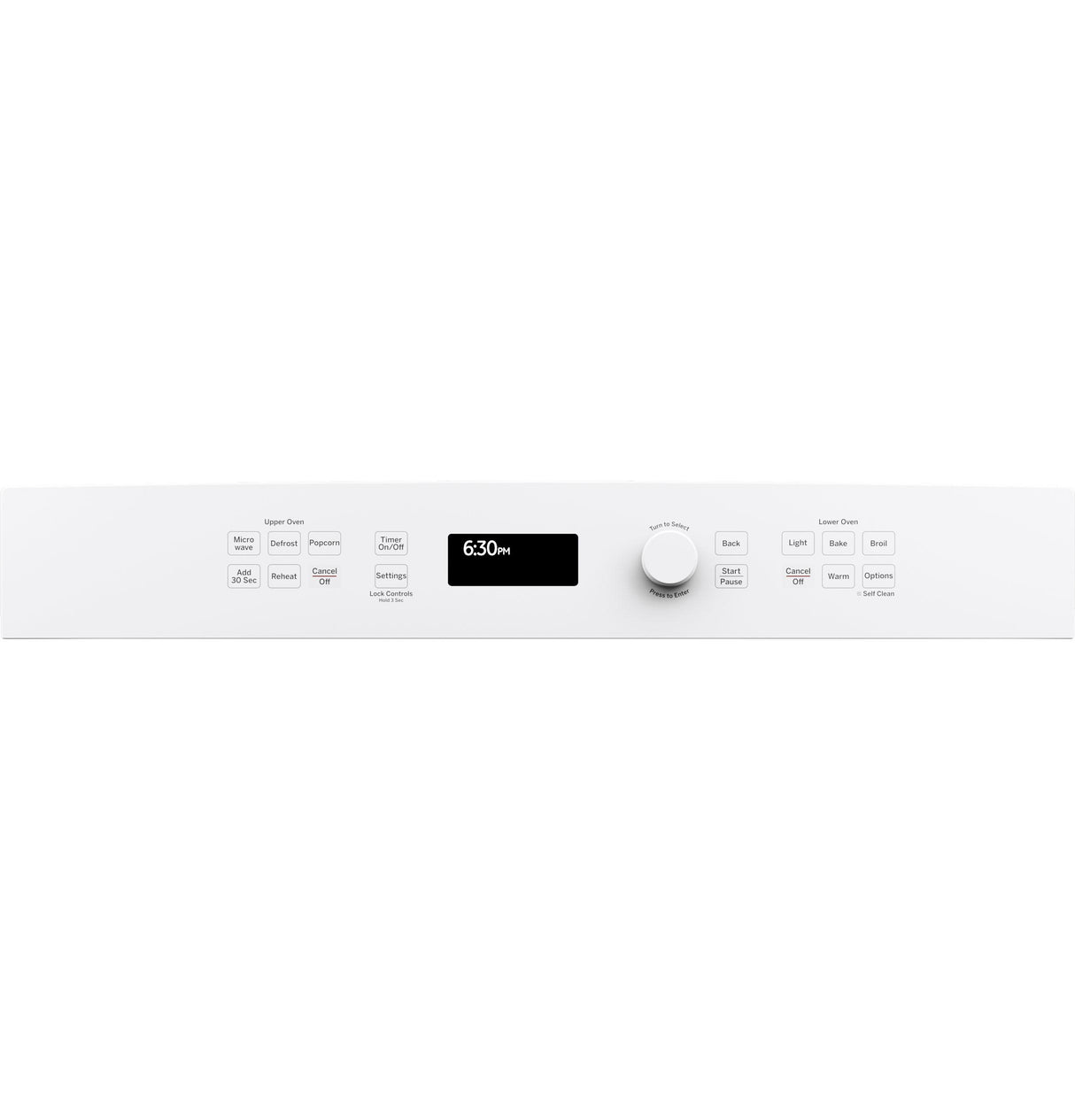 GE® 27" Built-In Combination Microwave/Oven