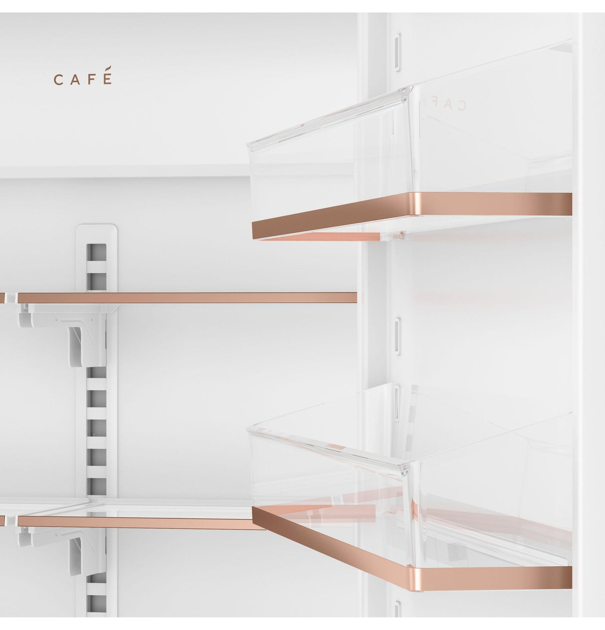 CAFE™ 36" Panel-Ready Integrated Bottom-Freezer Refrigerator - Right Swing