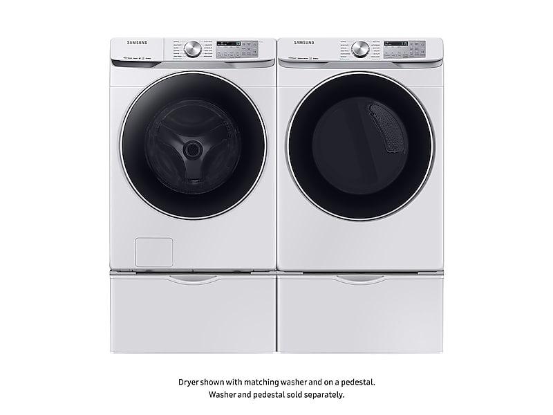 7.5 cu. ft. Smart Gas Dryer with Steam Sanitize+ in White