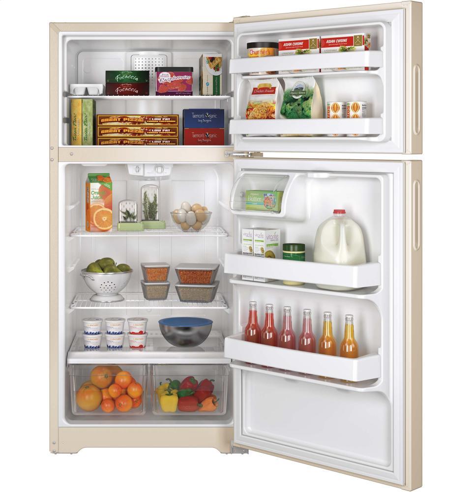 Hotpoint® 14.6 Cu. Ft. Recessed Handle Top-Freezer Refrigerator