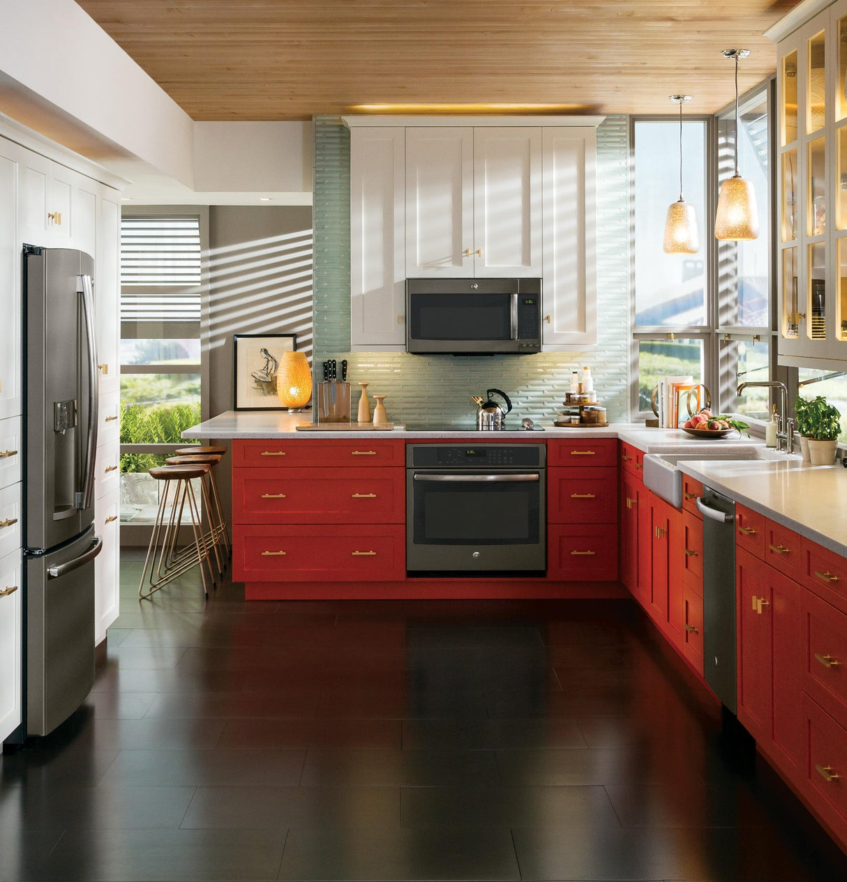 GE Profile™ Series 30" Built-In Single Convection Wall Oven