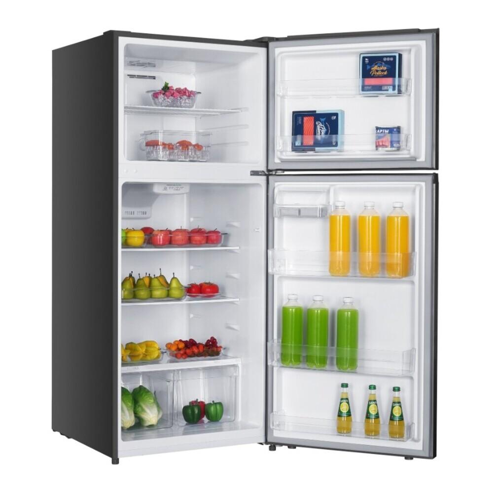 Verona VEFTF2817RSL 28 inch Top Freezer Refrigerator with 17.6 cu. ft. Total Capacity, Reversible Doors, Recessed Handle, Energy Star (Stainless Steel Look)