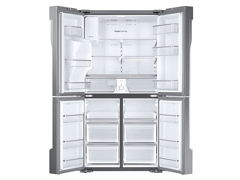 28 cu. ft. 4-Door Flex™ Refrigerator with FlexZone™ in Stainless Steel